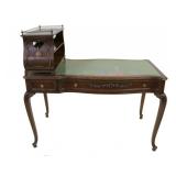 Vintage Louis XV Style Leathertop Desk.
