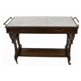 Vintage Bronze Mounted Mahogany Server.