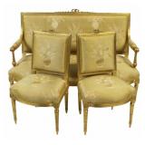 Vintage & Fine Quality Louis XVI Style Settee &