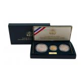 NUMISMATICS. 1992 3-Coin Commem Columbus