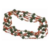 JEWELRY. David Webb 18kt Gold Multi-Strand