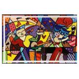 ROMERO BRITTO (BRAZILIAN, b. 1963).