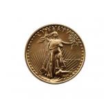BULLION. 1988 $5 American Gold Eagle Coin.