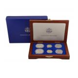 NUMISMATICS 1986 6-Coin Commem Statue of Liberty