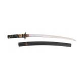 MILITARIA. Signed Japanese Wakizashi Sword.