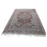 Vintage And Finely Hand Knotted Carpet.