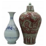 (2) Antique Chinese Ceramics.