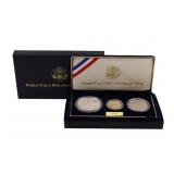 NUMISMATICS 1991-1995 3-Coin World War II Proof