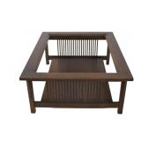 Stickley Audi Arts & Crafts Style Cocktail Table.