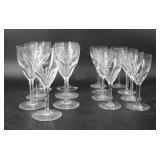 BACCARAT .15 Whit & Red Wine Glasses