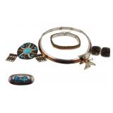 JEWELRY. Mixed Metal Sterling Jewelry Inc. Begay.