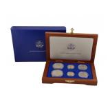 NUMISMATICS 1986 6-Coin Commem Statue of Liberty