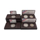 NUMISMATICS. 1989 $1 & 50c Commem Congressional