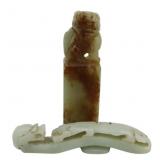 Chinese Carved Jade Objects.