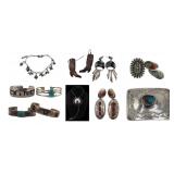 JEWELRY. Collection of SW Jewelry Inc. Turquoise.