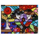 ROMERO BRITTO (BRAZILIAN, b. 1963).