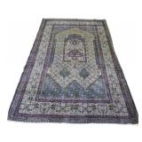 Antique And Finely Hand Knotted Carpet.