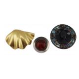 JEWELRY. Brooch Grouping Inc. Muehling.