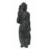 UNSIGNED. Large Patinated Bronze Sculpture