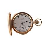 JEWELRY. English 9ct Gold Quarter-Repeater Pocket