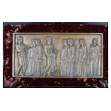 Antique F. Barbedienne Bronze Plaque.