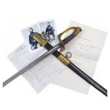 MILITARIA. Named Civil War Presentation Sword.