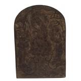 Antique Korean Bronze Plaque.