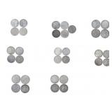 NUMISMATICS. Morgan & Peace Silver Dollar Grouping