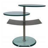 DeSede Signed Glass Coffee Table.