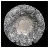 SIVER. Large Continental .800 Silver Bowl.