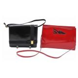 COUTURE. (2) Savatore Ferragamo Patent Leather