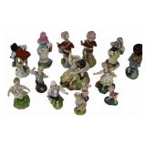 Large Lot Of Assorted HOECHST Porcelain Figures.
