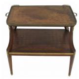 Louis XVI Style Parquetry Inlaid Dessert Stand