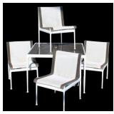 Richard Schultz Table and 4 Chairs.