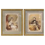 GEORGE RICHMOND (BRITISH, 1809-1896) [2 WORKS].