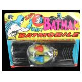 Vintage Batman Batmobile Simms On Card No. 529