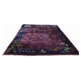 Art Deco Nicholls Finely Hand Knotted Chinese