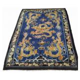 Art Deco & Finely Hand Knotted Chinese Carpet