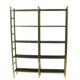 Jansen Manner Gilt Brass Multi-shelf Etagere /