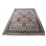 Vintage & Finely Hand Knotted Serapi Style Carpet.