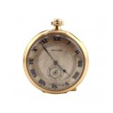 JEWELRY. Waltham 14kt Gold Open Face Pocket Watch