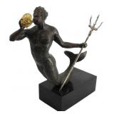 Michael Aram Bronze "Triton" Sculpture