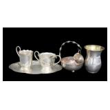 STERLING. Assorted Hollowware Grouping.