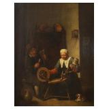 ZEGAR J. VAN HELMONT(ATTRB.) (FLEMISH,1683-1726).