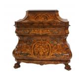 Fine Quality Dutch Marquetry Inlaid Drop Front