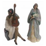 LLADRO 2 Large Female Porcelain Figures