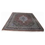 Vintage And Finely Hand Knotted Carpet.