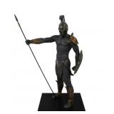 LLADRO Porcelain Spartan Sculpture.