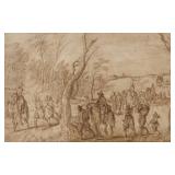 CIRCLE OF DAVID VINCKBOONS (1576-1633).