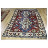 Vintage & Finely Hand Knotted Carpet.